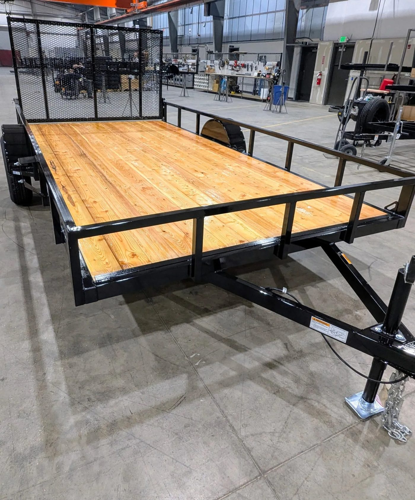 BUILT 5x8 single-axle utility trailer