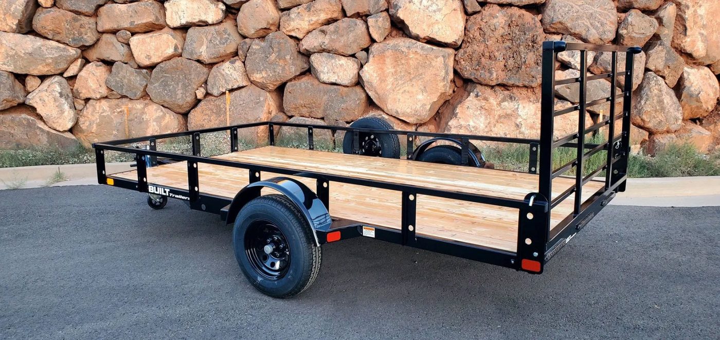 BUILT 7x12 single-axle utility trailer