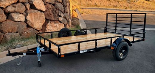 BUILT 7x12 single-axle utility trailer — view 4