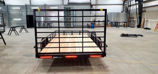 BUILT 7x14 single-axle utility trailer — view 3