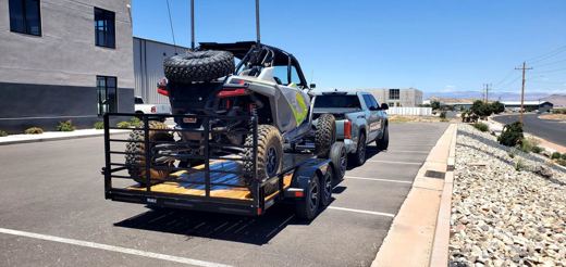 BUILT 7x14 tandem-axle utility trailer — view 2