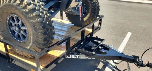 BUILT 7x14 tandem-axle utility trailer — view 4