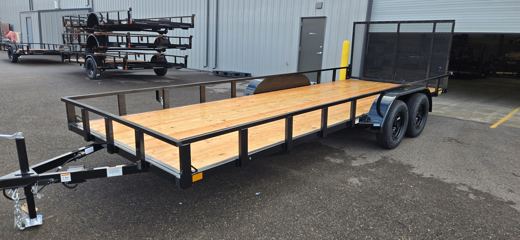 BUILT 7x16 tandem-axle utility trailer — view 2