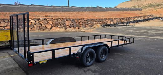 BUILT 7x16 tandem-axle utility trailer — view 3