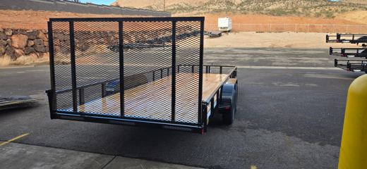 BUILT 7x16 tandem-axle utility trailer — view 4